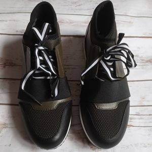 Steve Madden Olive Camo Sneakers